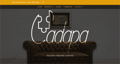 Desktop Screenshot of cadapa.com