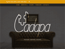 Tablet Screenshot of cadapa.com